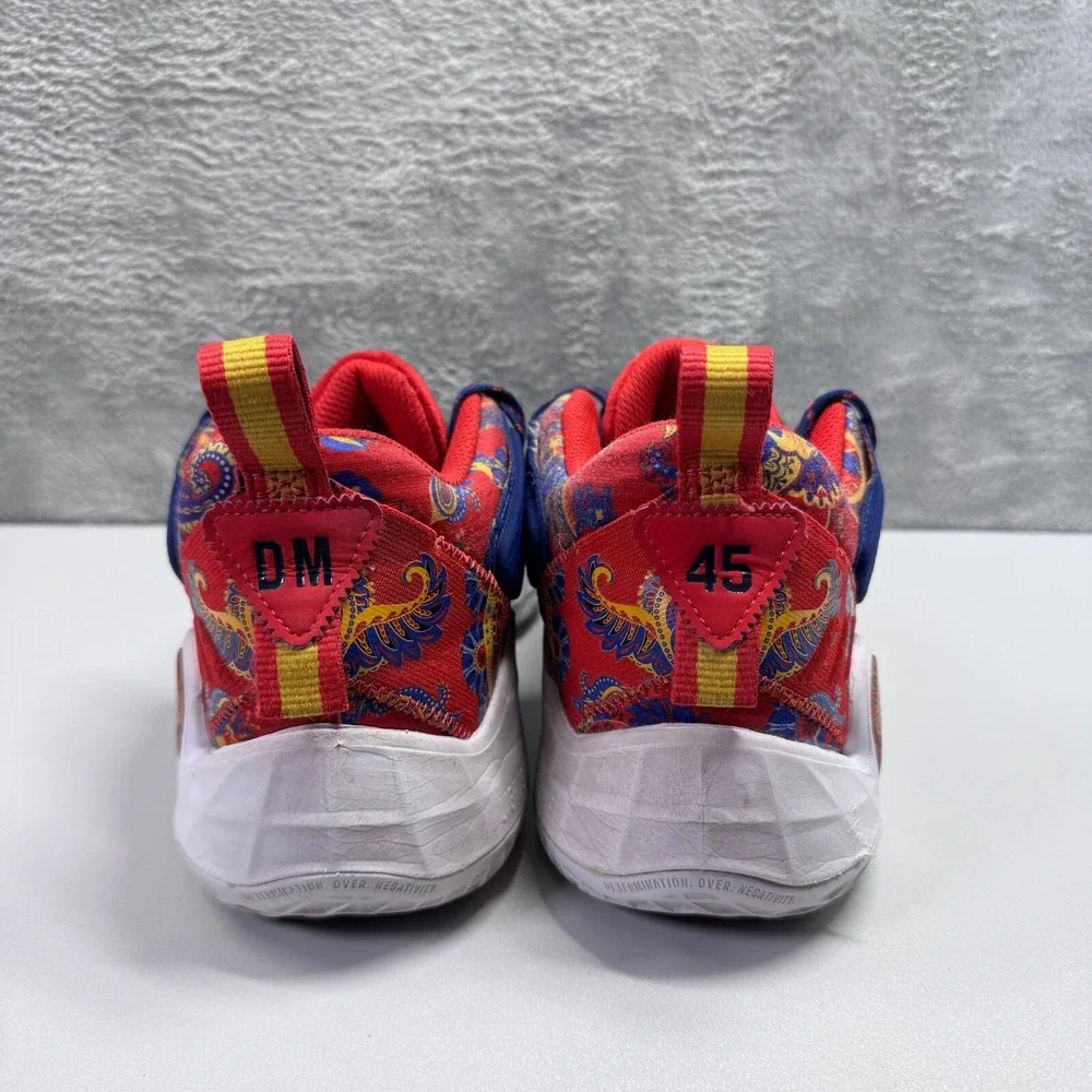 Adidas DON Issue 3 J Bel-Air Dark Blue Red Youth Sneakers GZ5513 Mens 7